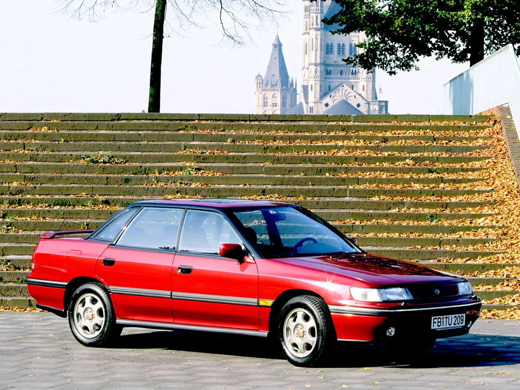 Subaru Legacy (BC) 1 поколение, рестайлинг, седан (06.1991 - 07.1994)